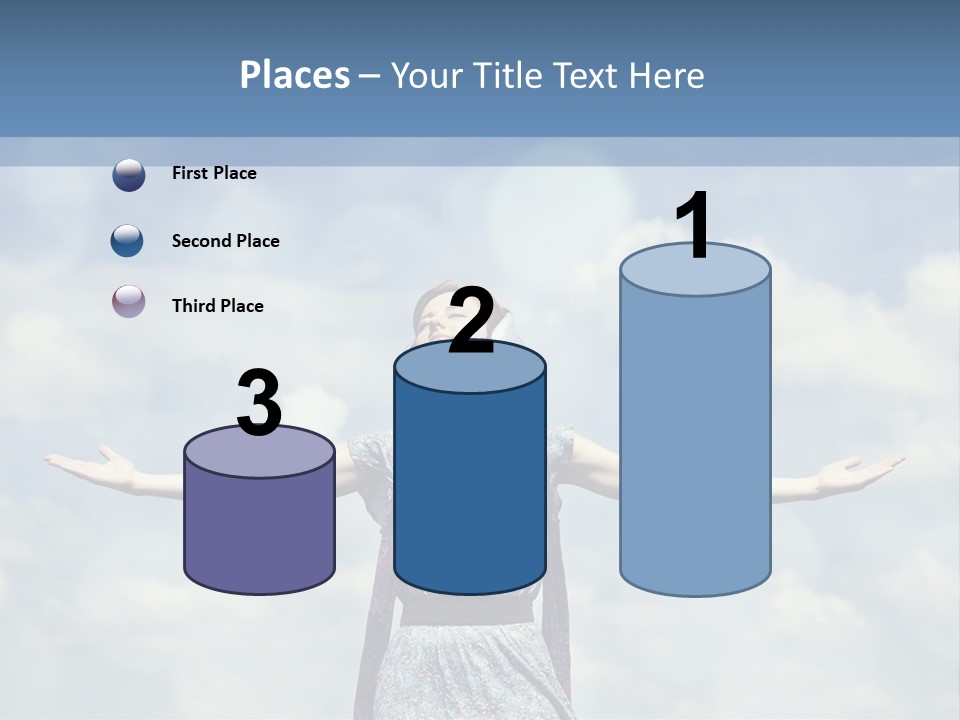 Caucasian Idea Nature PowerPoint Template