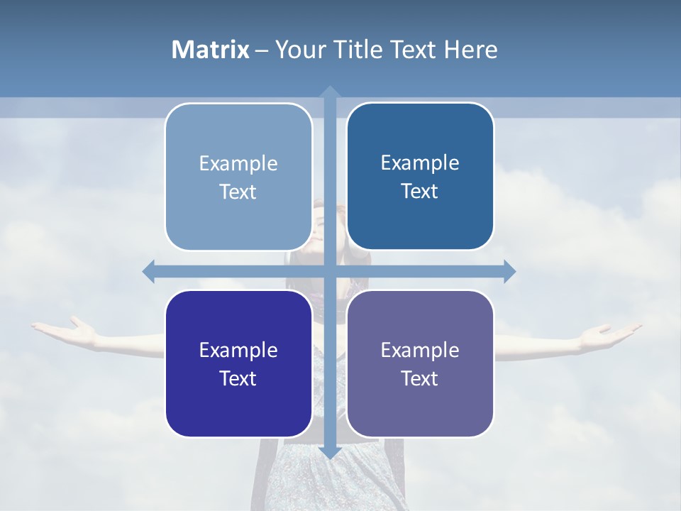 Caucasian Idea Nature PowerPoint Template