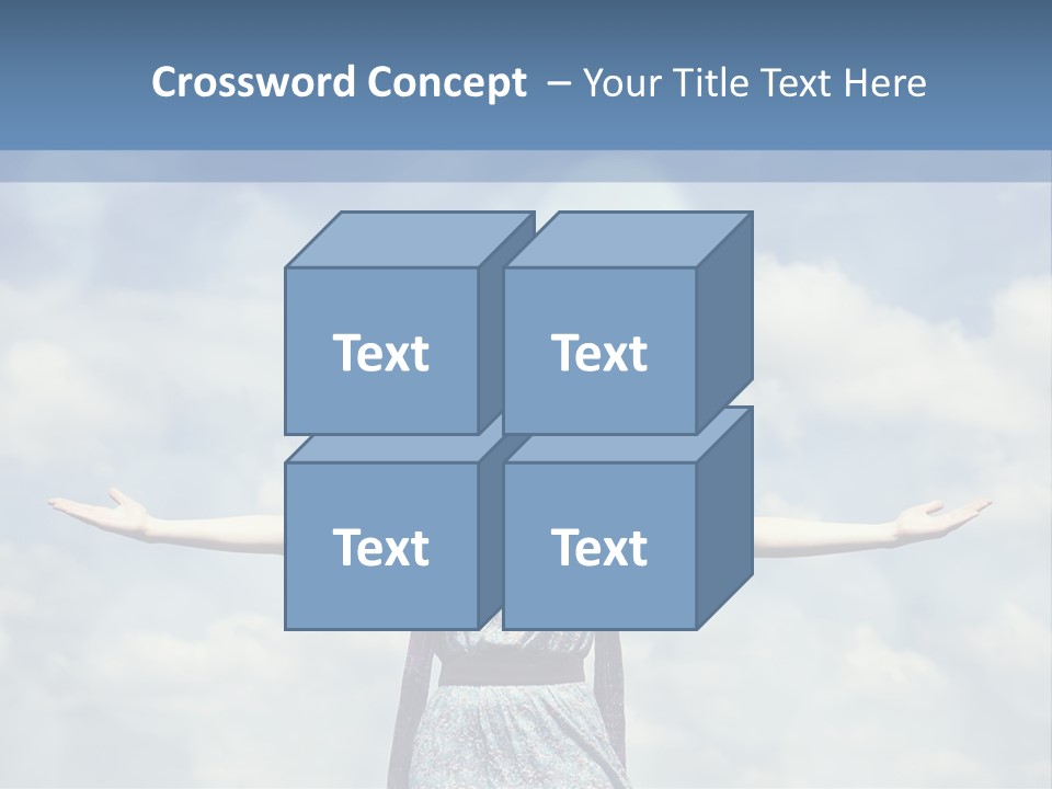 Caucasian Idea Nature PowerPoint Template
