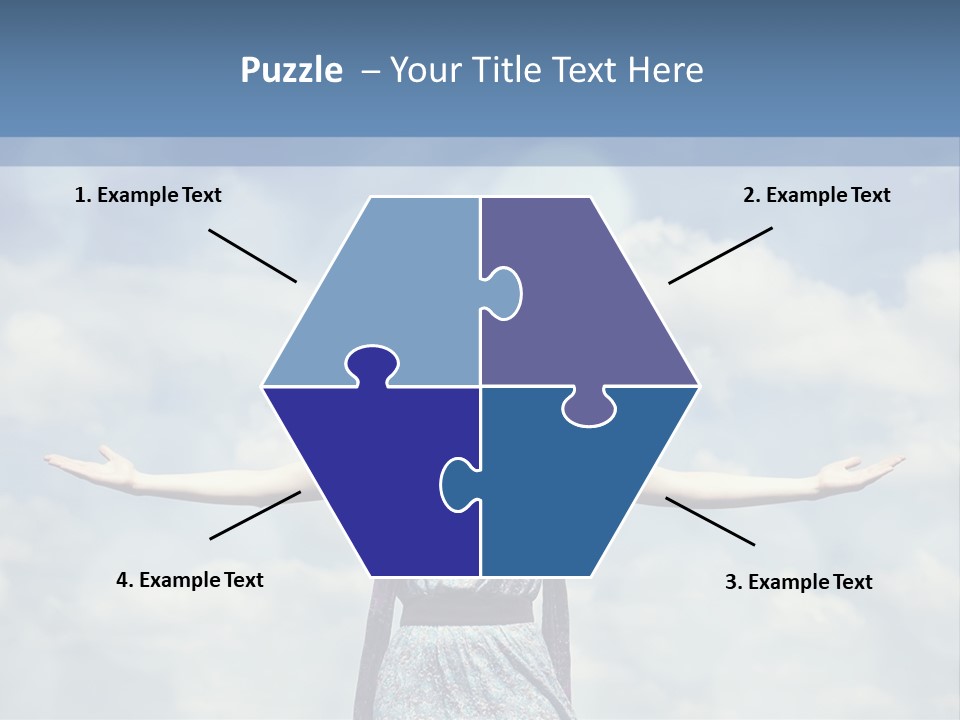 Caucasian Idea Nature PowerPoint Template