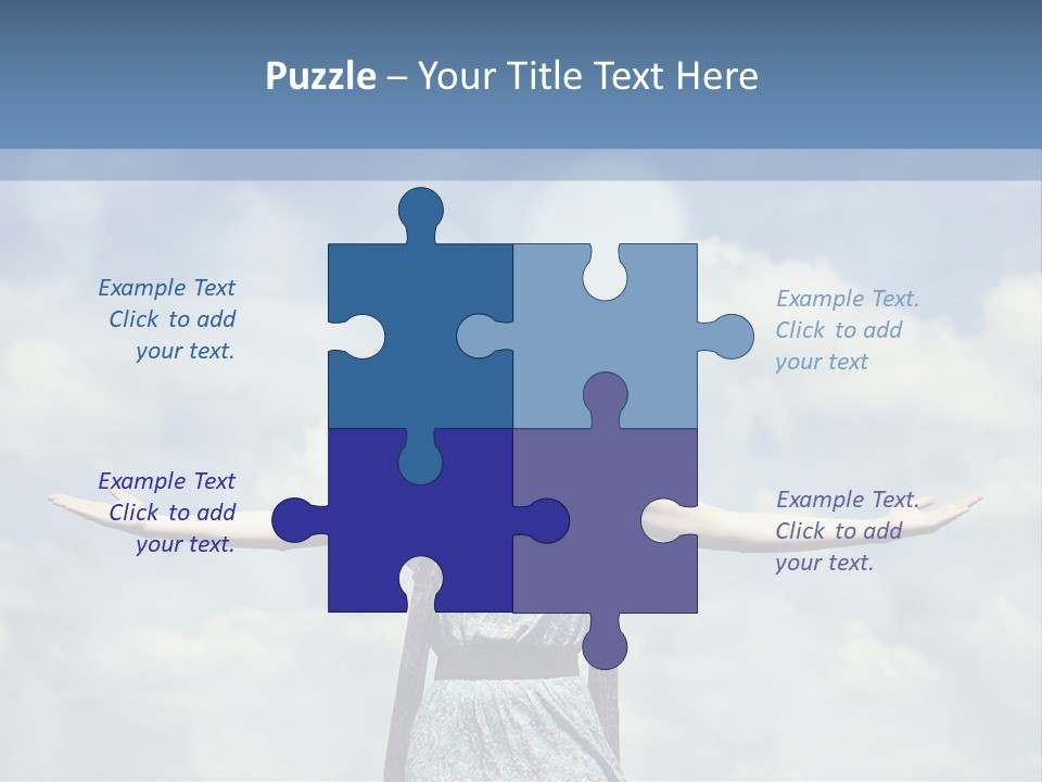 Caucasian Idea Nature PowerPoint Template