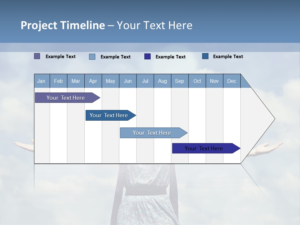 Caucasian Idea Nature PowerPoint Template