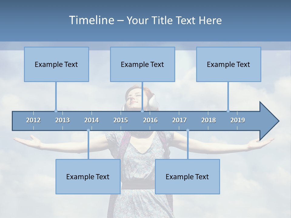 Caucasian Idea Nature PowerPoint Template