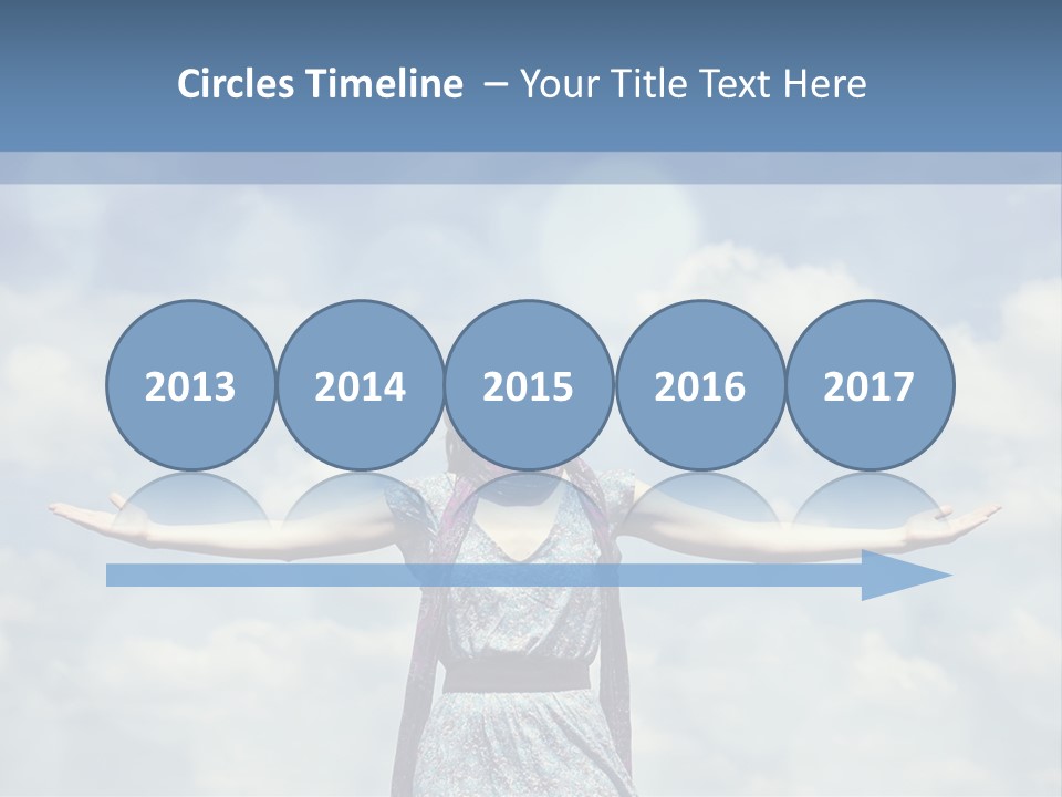 Caucasian Idea Nature PowerPoint Template