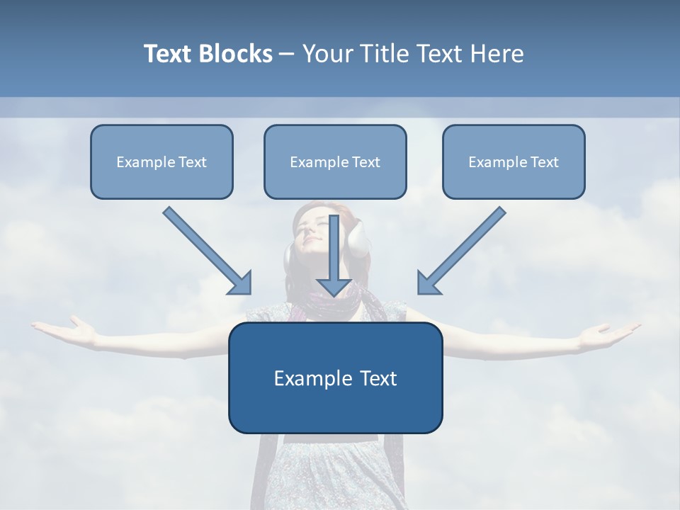 Caucasian Idea Nature PowerPoint Template