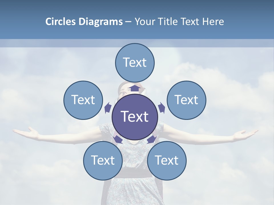 Caucasian Idea Nature PowerPoint Template