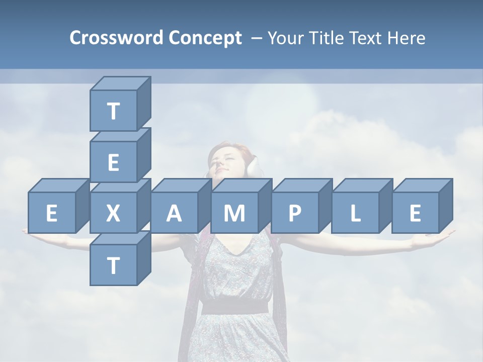 Caucasian Idea Nature PowerPoint Template