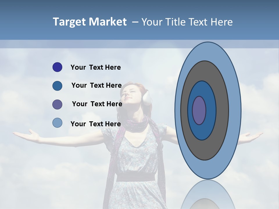 Caucasian Idea Nature PowerPoint Template