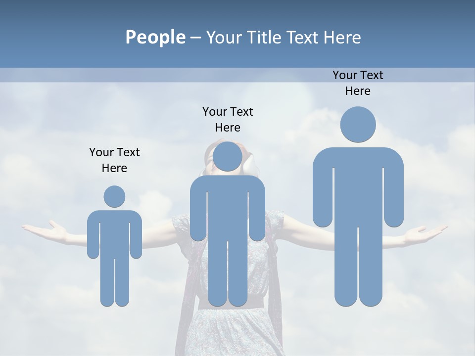 Caucasian Idea Nature PowerPoint Template