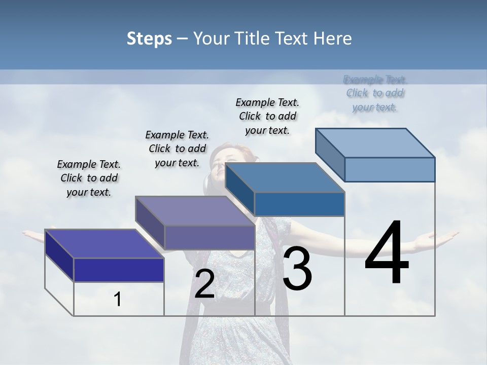 Caucasian Idea Nature PowerPoint Template
