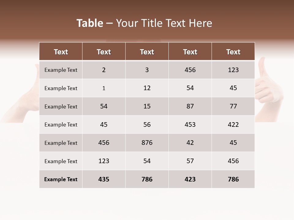 Woman Person Billboard PowerPoint Template