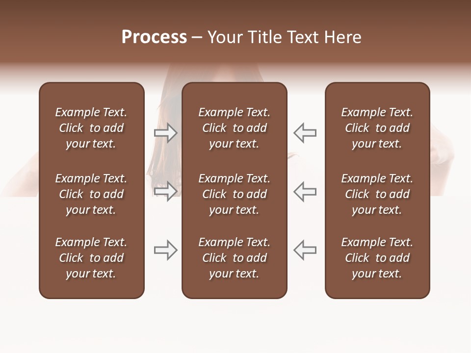 Woman Person Billboard PowerPoint Template