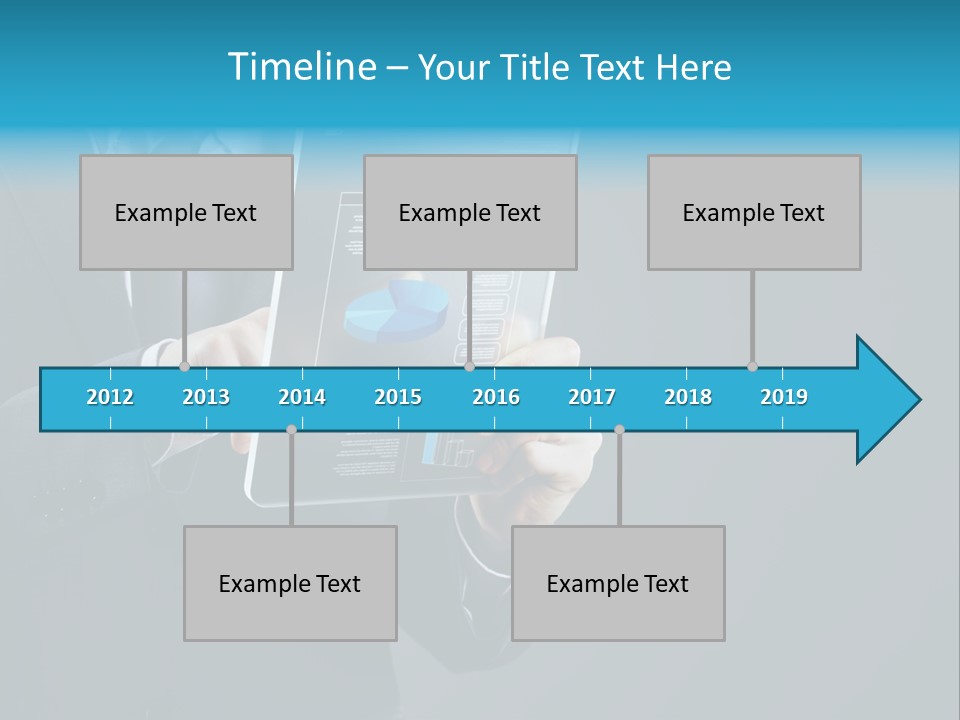 Concept Innovative Man's Suit PowerPoint Template