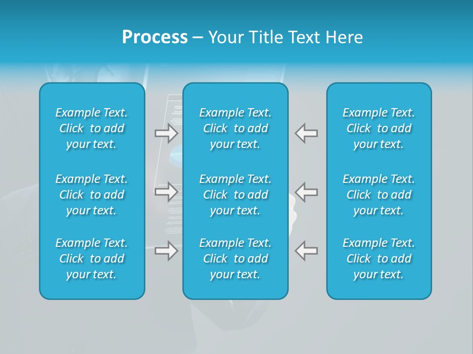 Concept Innovative Man's Suit PowerPoint Template