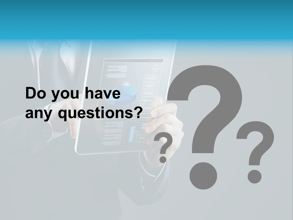 Concept Innovative Man's Suit PowerPoint Template