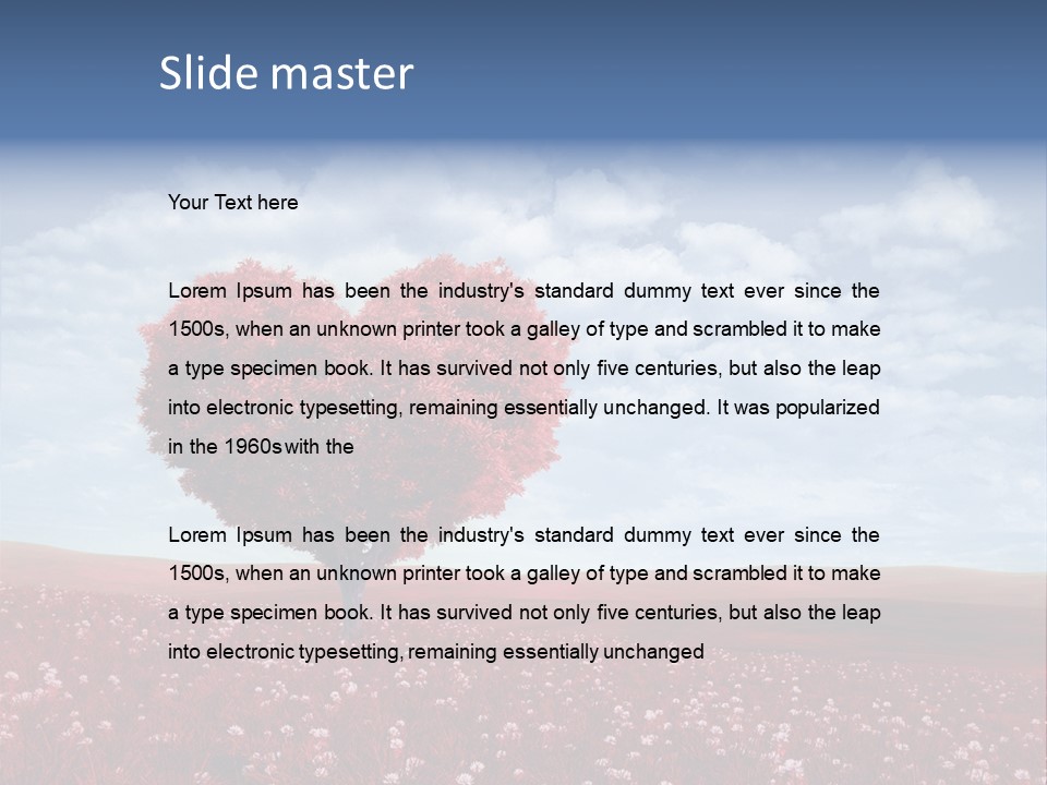 Art Celebration Background PowerPoint Template