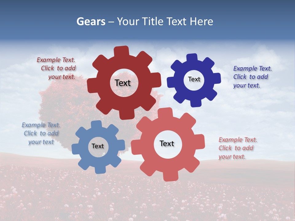 Art Celebration Background PowerPoint Template