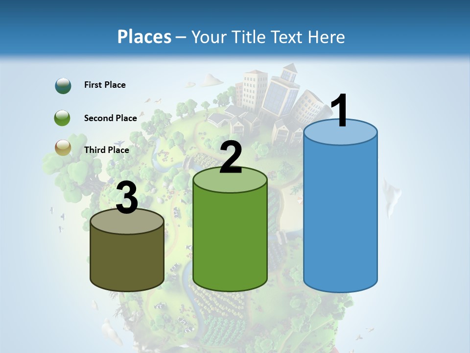 Birds Clouds Water PowerPoint Template