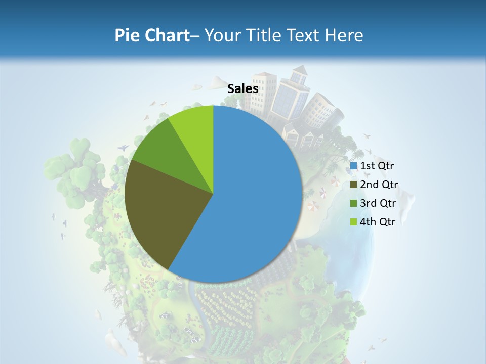 Birds Clouds Water PowerPoint Template