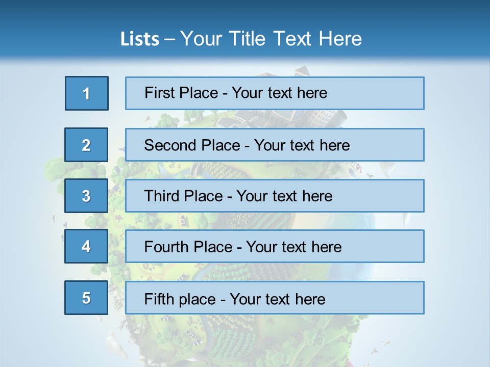 Birds Clouds Water PowerPoint Template