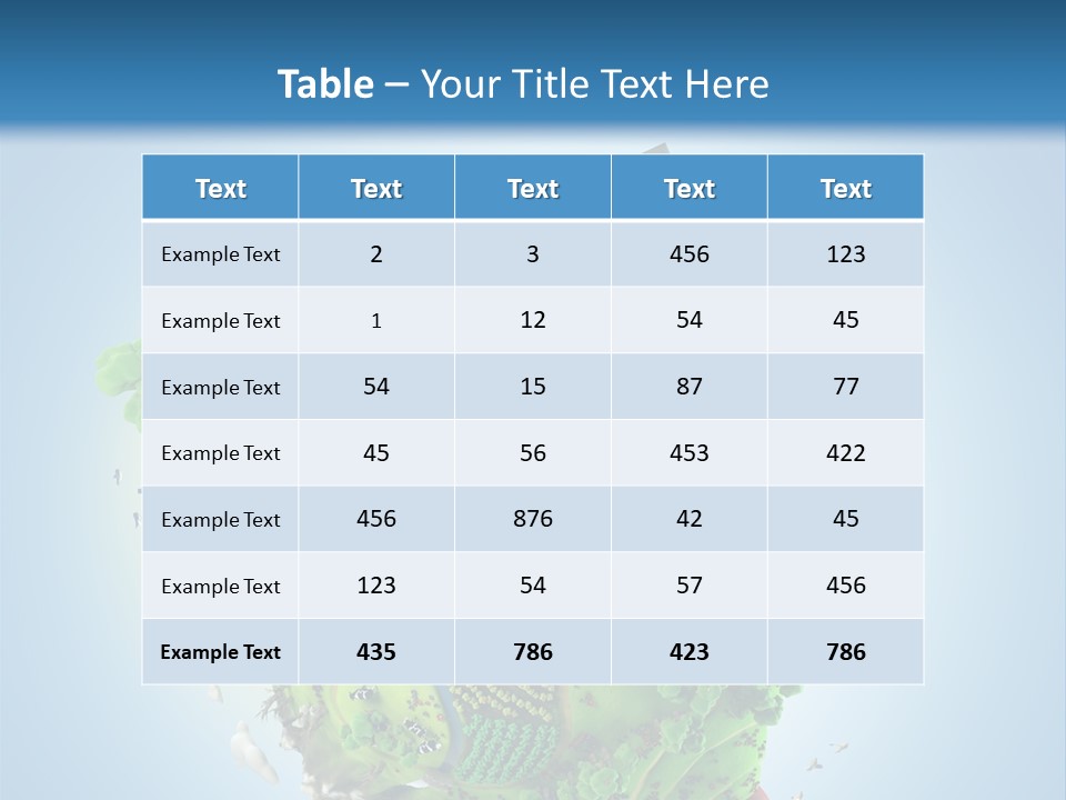 Birds Clouds Water PowerPoint Template