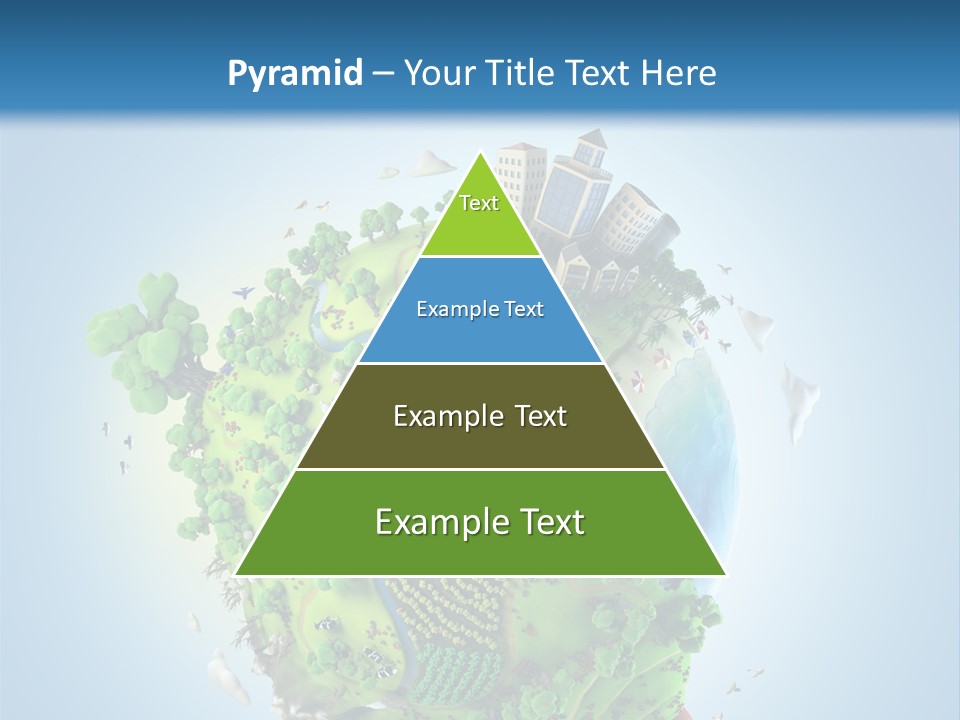 Birds Clouds Water PowerPoint Template