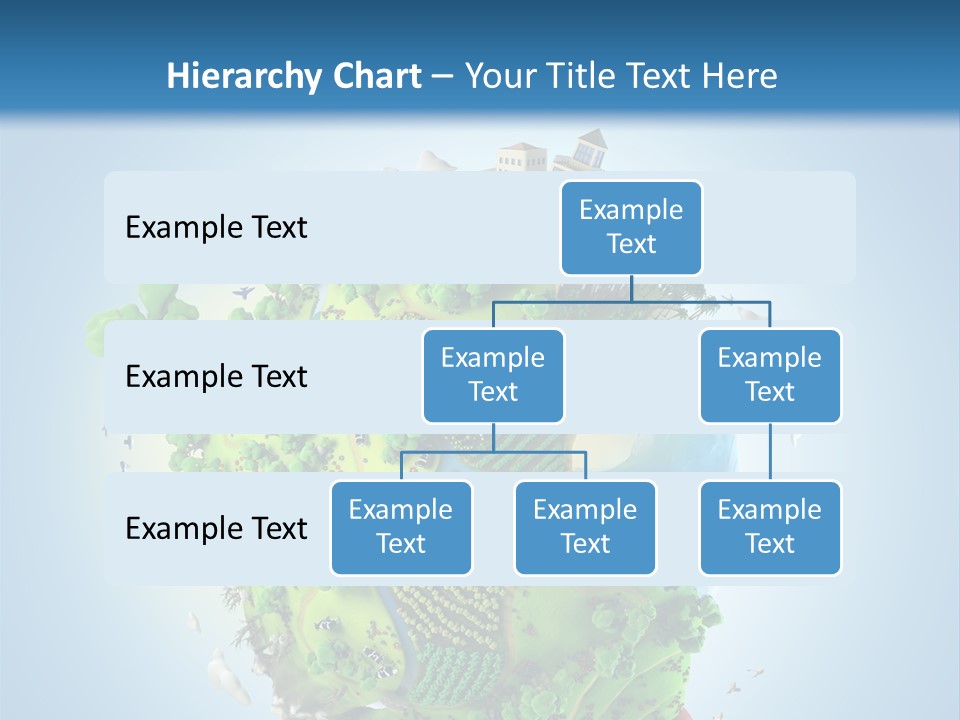 Birds Clouds Water PowerPoint Template