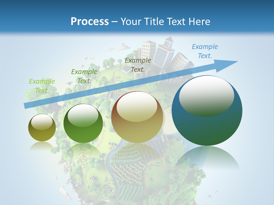 Birds Clouds Water PowerPoint Template