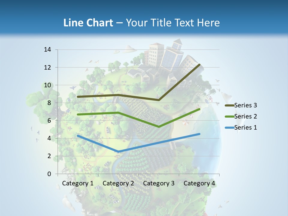 Birds Clouds Water PowerPoint Template