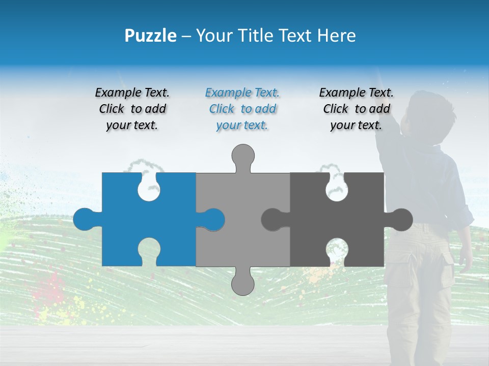 Tree Easy Drawing PowerPoint Template