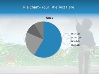 Tree Easy Drawing PowerPoint Template