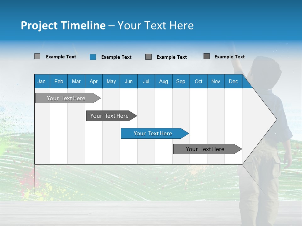 Tree Easy Drawing PowerPoint Template