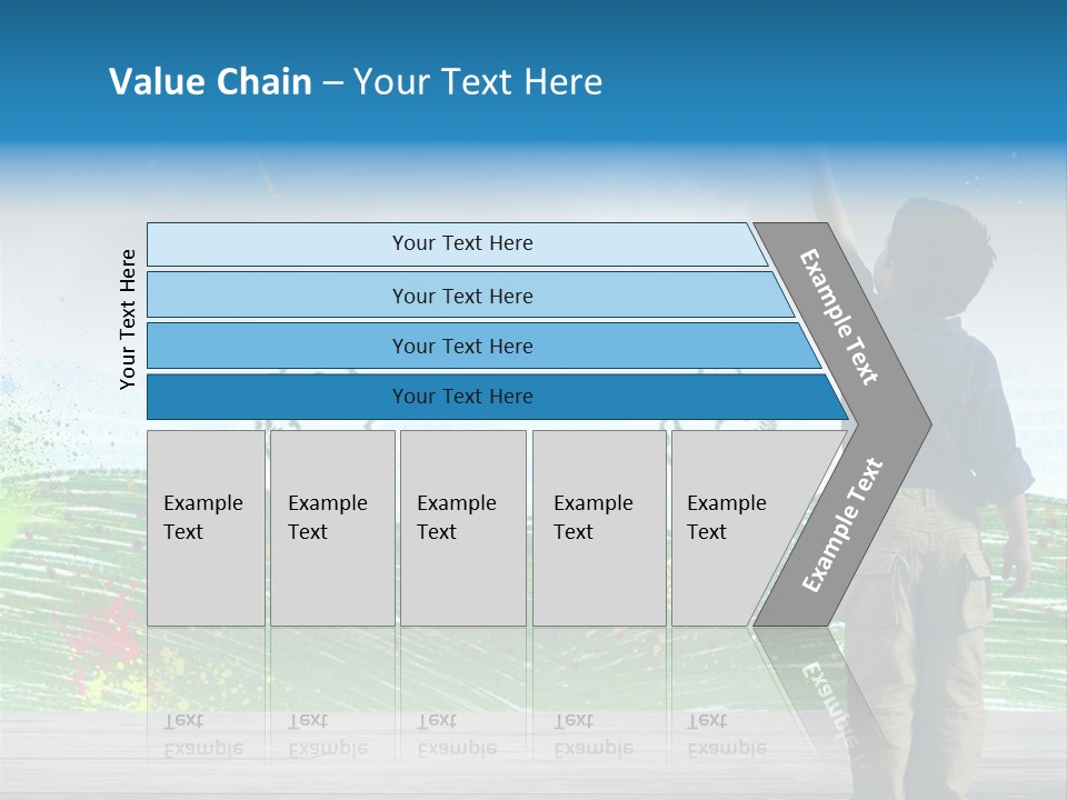Tree Easy Drawing PowerPoint Template