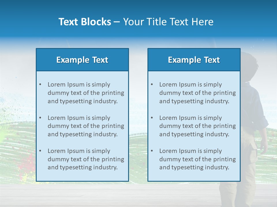 Tree Easy Drawing PowerPoint Template