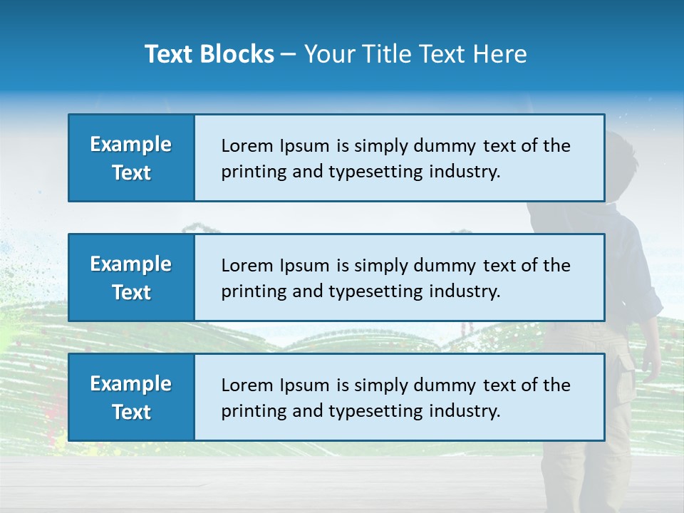 Tree Easy Drawing PowerPoint Template