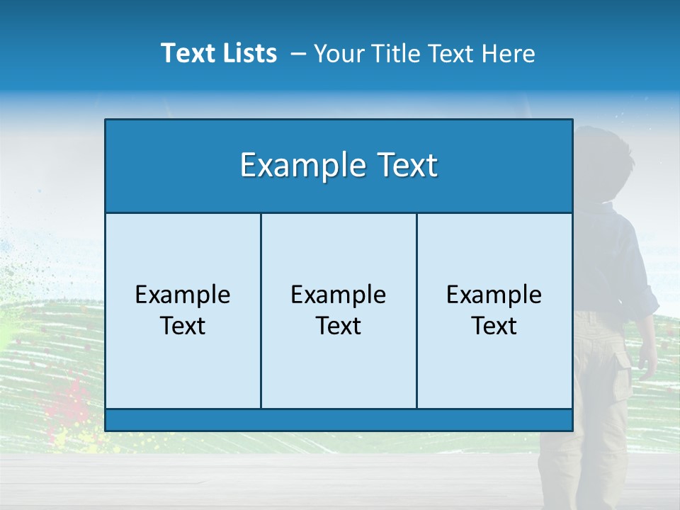 Tree Easy Drawing PowerPoint Template