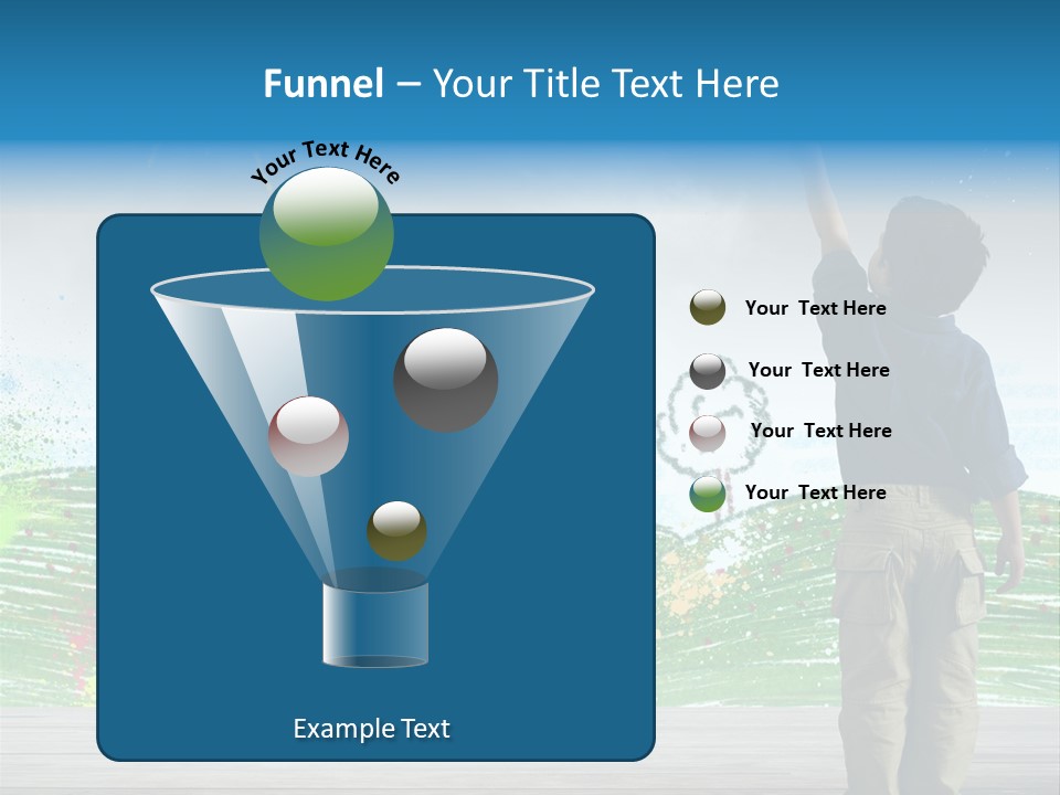 Tree Easy Drawing PowerPoint Template