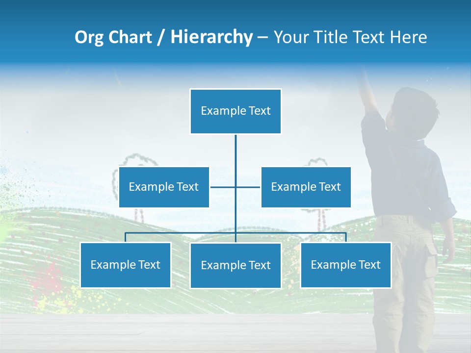 Tree Easy Drawing PowerPoint Template