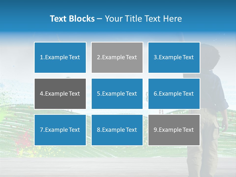 Tree Easy Drawing PowerPoint Template