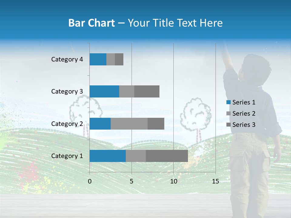 Tree Easy Drawing PowerPoint Template