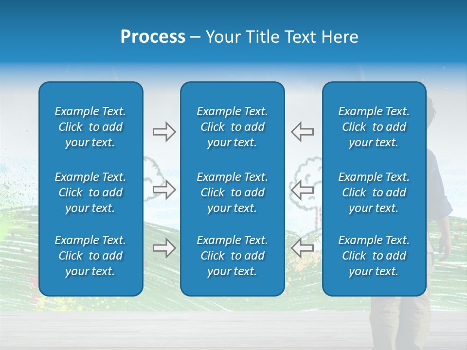Tree Easy Drawing PowerPoint Template