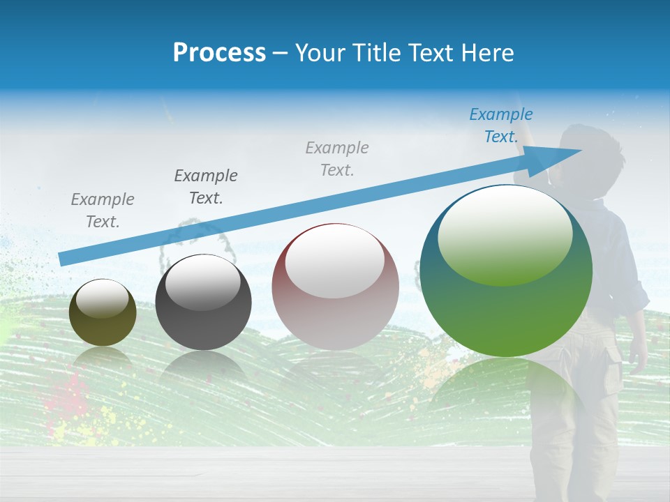 Tree Easy Drawing PowerPoint Template