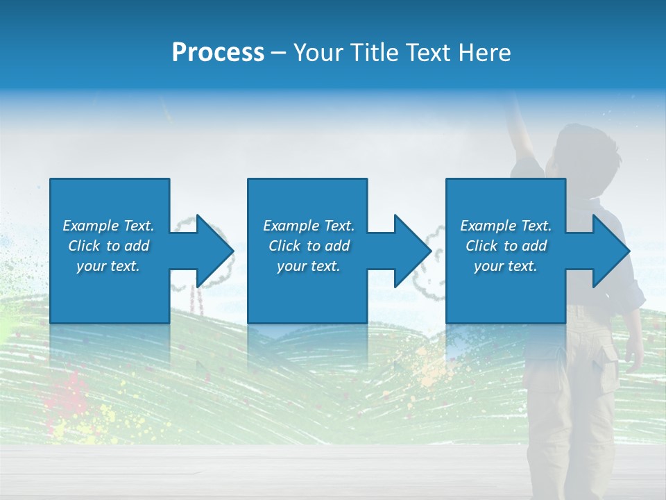Tree Easy Drawing PowerPoint Template
