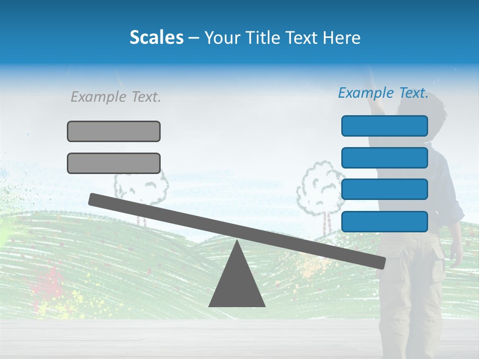 Tree Easy Drawing PowerPoint Template