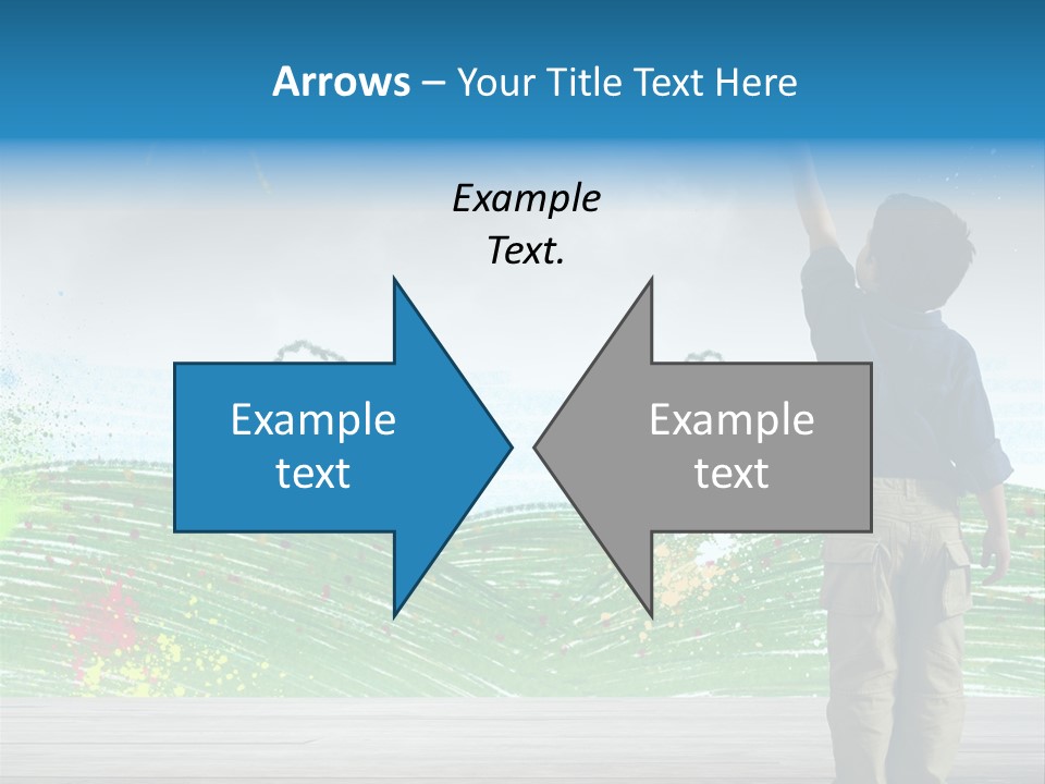 Tree Easy Drawing PowerPoint Template