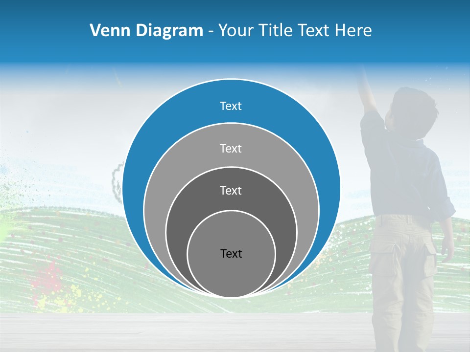 Tree Easy Drawing PowerPoint Template