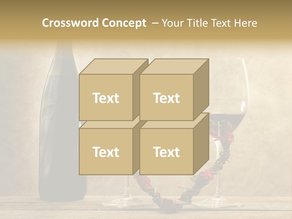 Rendezvous Aromatic Sepia Background PowerPoint Template