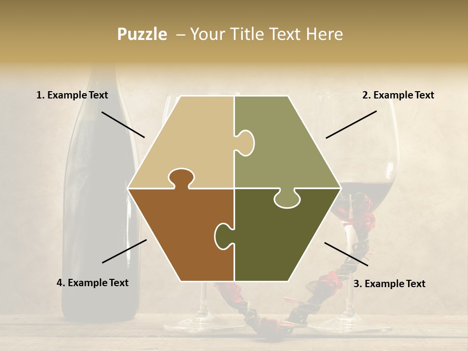 Rendezvous Aromatic Sepia Background PowerPoint Template