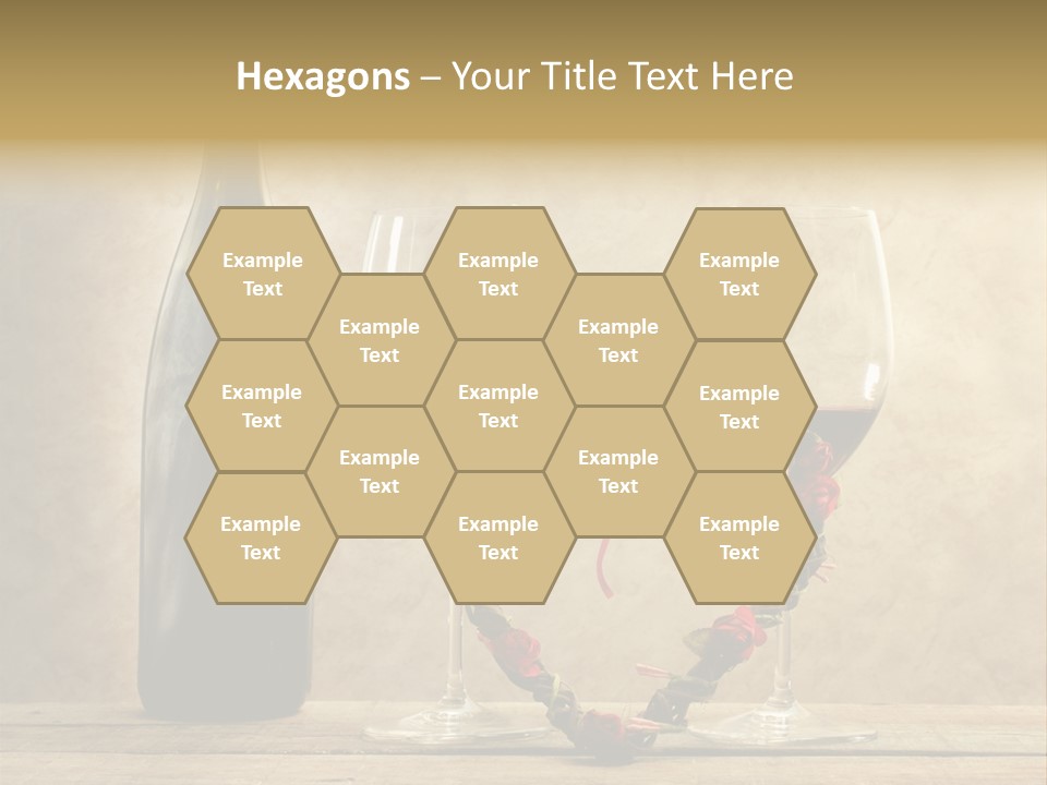 Rendezvous Aromatic Sepia Background PowerPoint Template