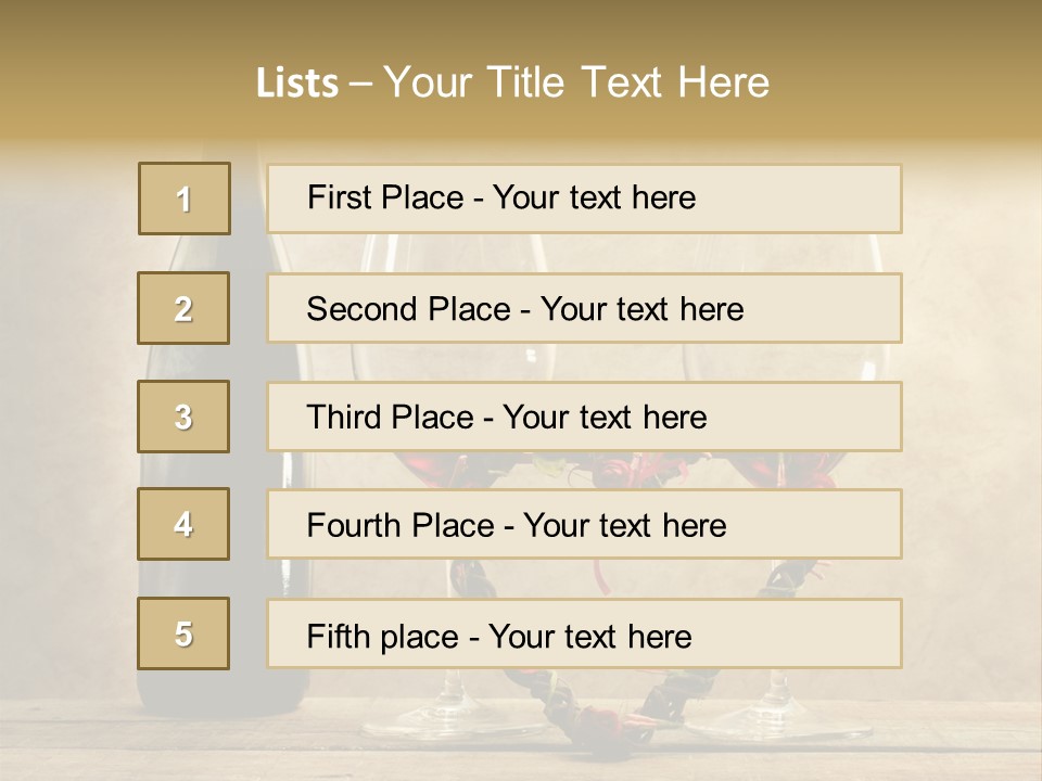 Rendezvous Aromatic Sepia Background PowerPoint Template